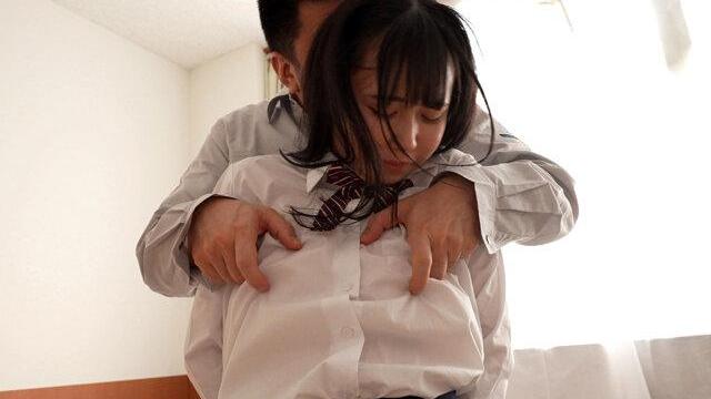 乳首こねくり女子校生がおじさんに輪姦…失禁潮吹き白目イキ連発！